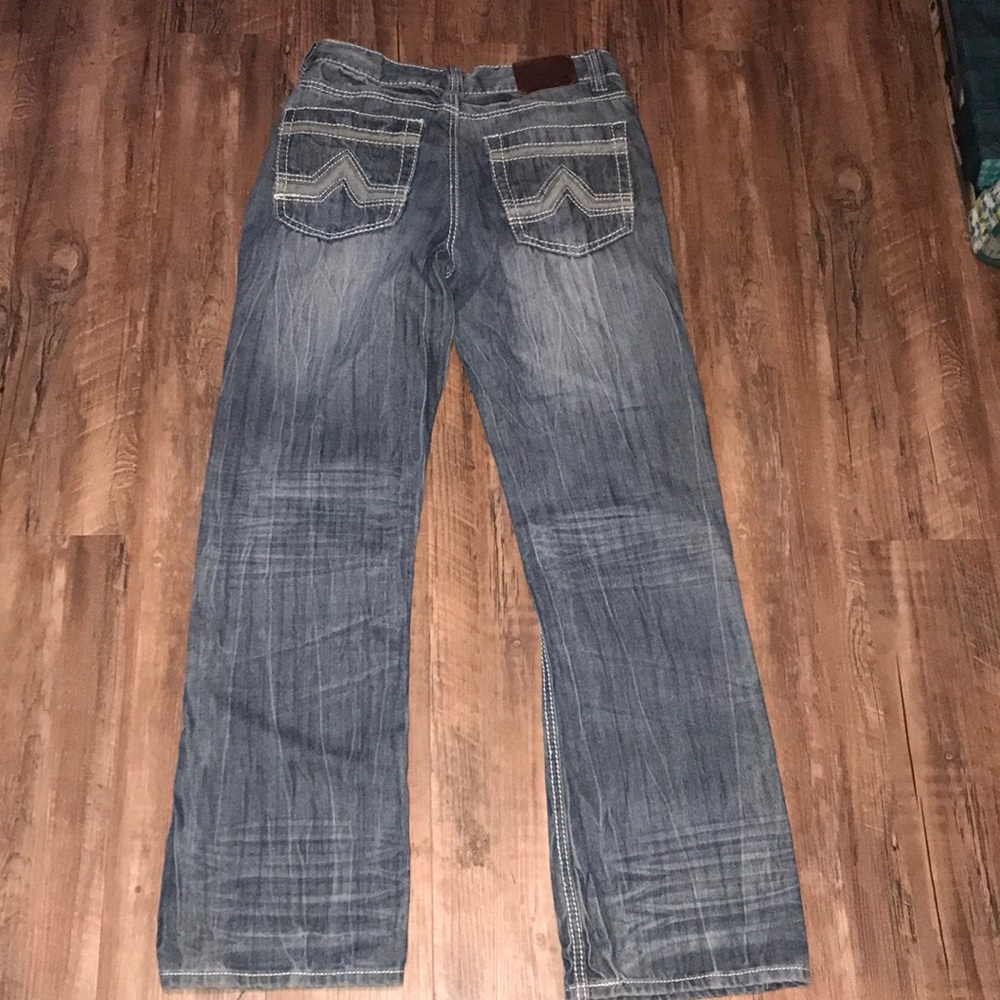 Men's black jeans